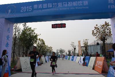 终点照片
