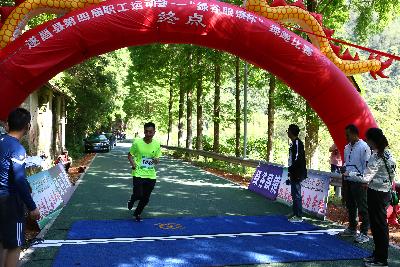 遂昌县第四届职工运动会绿跑