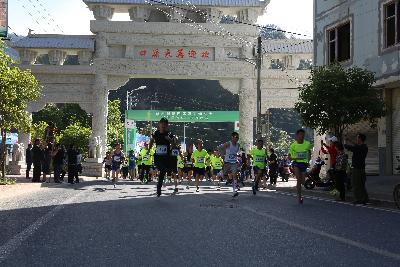 遂昌县第四届职工运动会绿跑