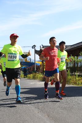 遂昌县第四届职工运动会绿跑